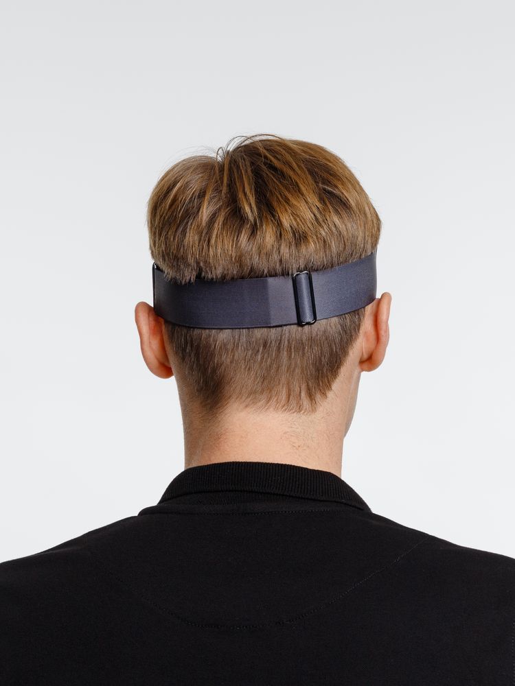 Козырек Grand Slam, темно-серый с синим-4