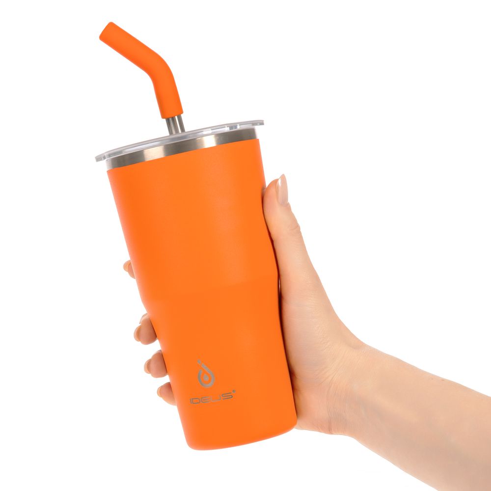 Термостакан Sapporo М, оранжевый-5