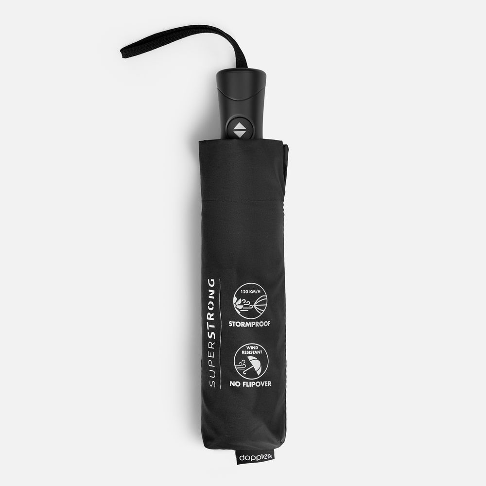 Складной зонт Fiber Magic Superstrong, черный-3