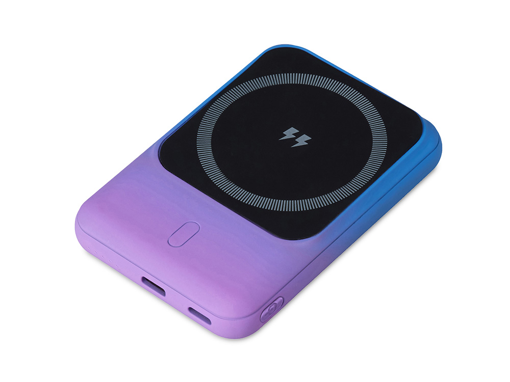 Беспроводное зарядное устройство с возможностью изготовления корпуса с градиентом по индивидуальному дизайну клиента-0