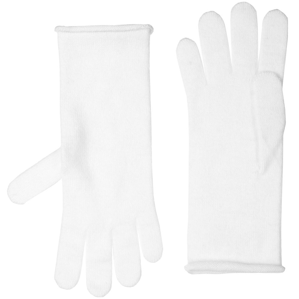 Перчатки Alpine, удлиненные, белые-0