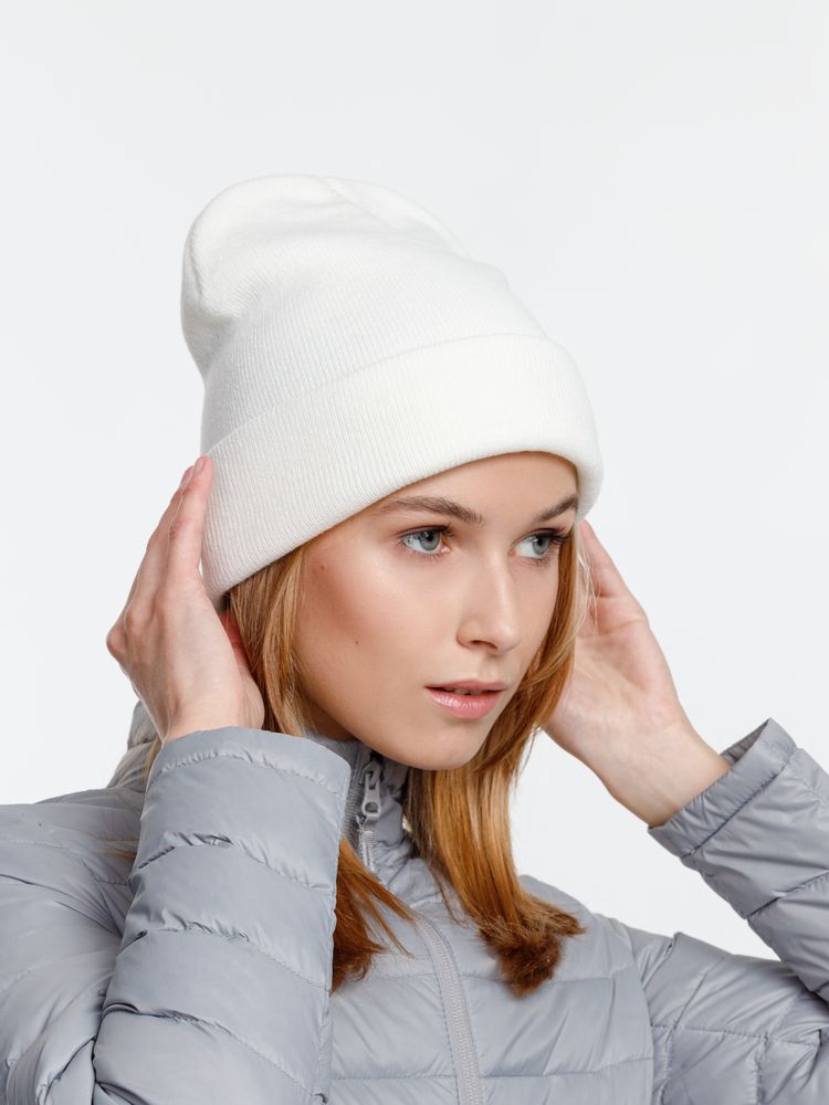 Шапка Urban Flow, молочно-белая-2