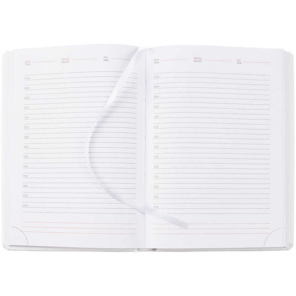 Ежедневник Prizma, недатированный, белый-2