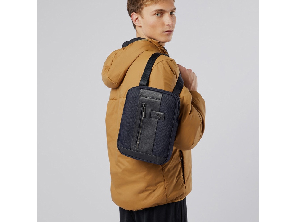Сумка через плечо, Piquadro Brief, Черный-5