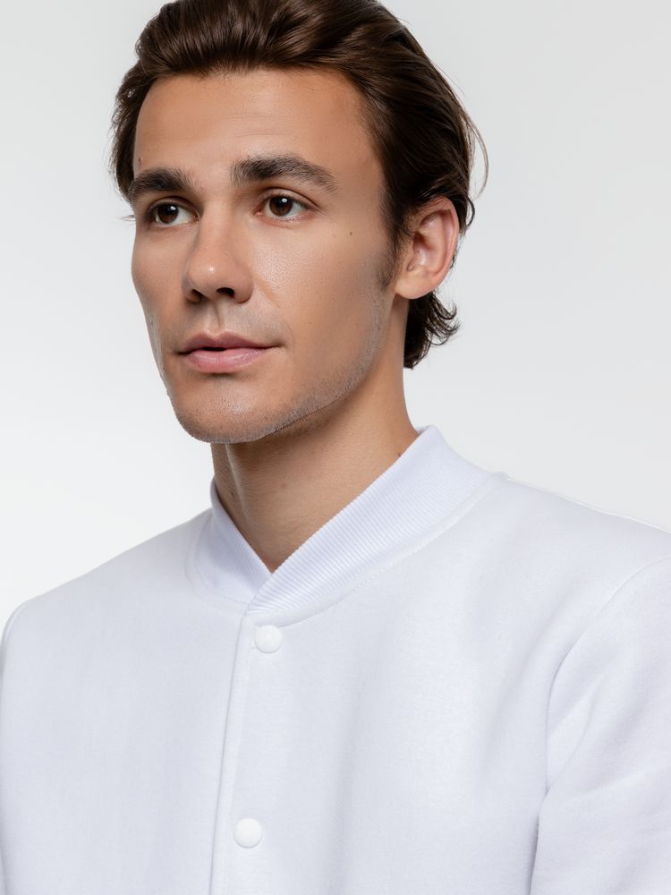 Бомбер Graduate, белый-6