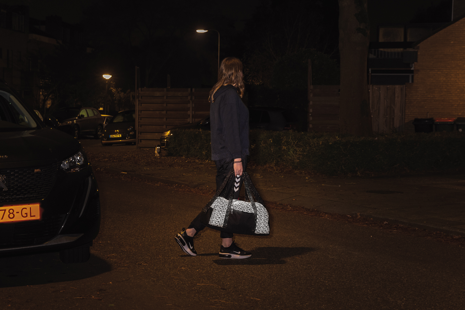 Светоотражающая спортивная сумка из RPET AWARE™-8