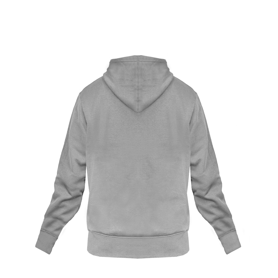 Толстовка худи на молнии с начесом LAS VEGAS MAN 280, серый меланж-6