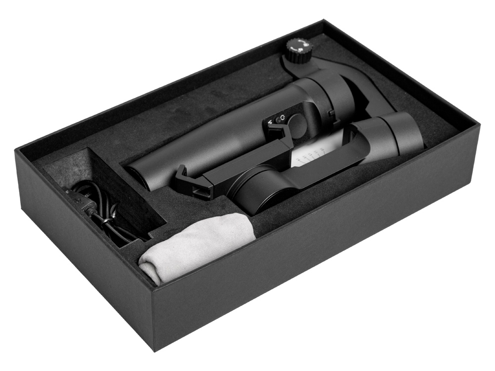 Стабилизатор трехосевой GripstiQ для смартфонов на Android, темно-серый-10