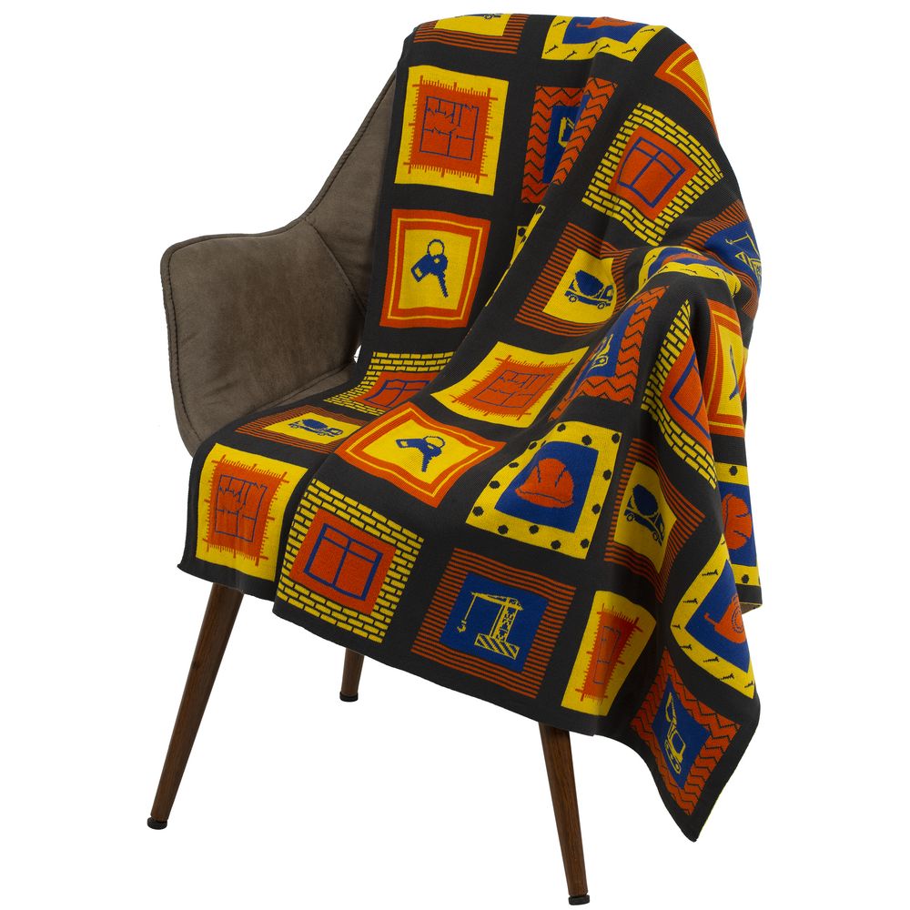 Плед Industry, строительство-1