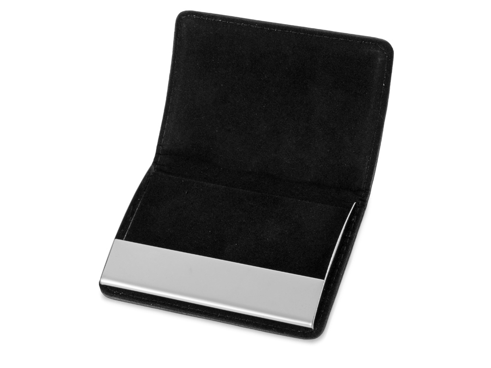 Визитница Намибия, черный/серебристый-1