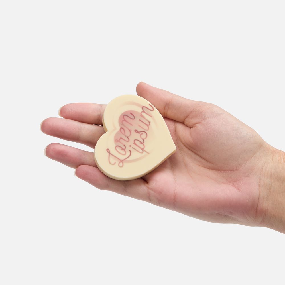 Печенье Dream White в белом шоколаде, сердце-4