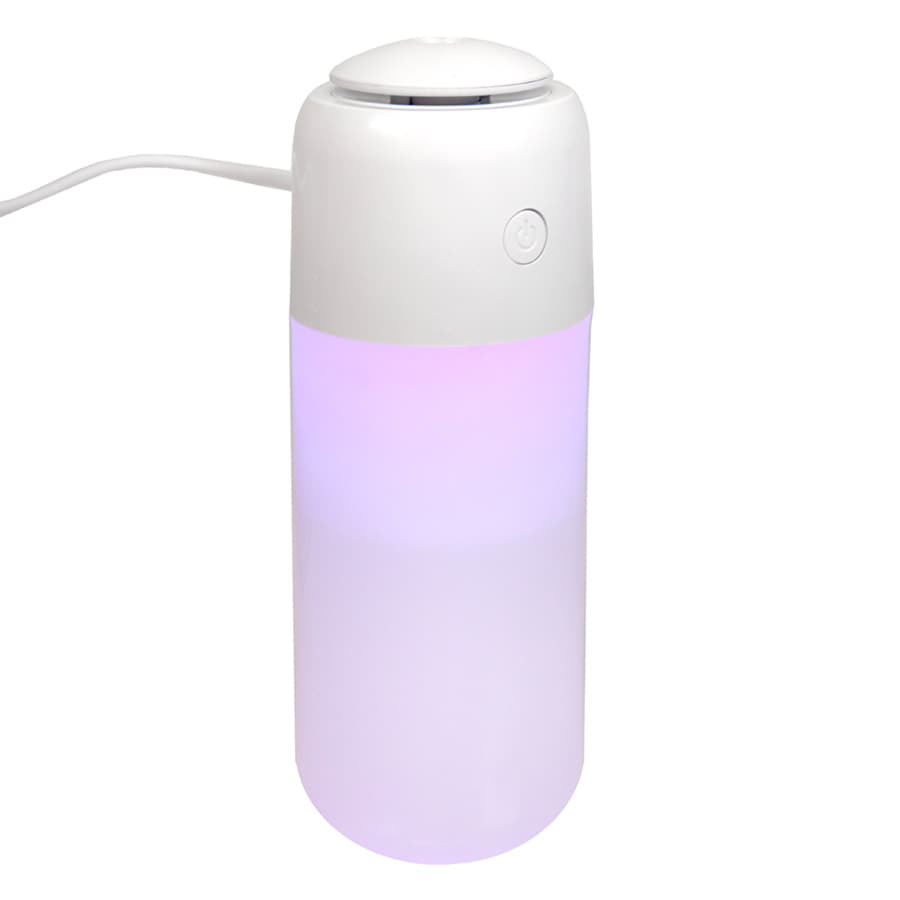 Увлажнитель воздуха TRUDY с LED подсветкой, емкость 200 мл, материал пластик, цвет белый, белый-3