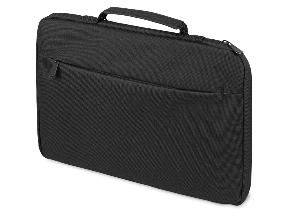 Сумка для ноутбука 13'' Flank с боковой молнией, черный-0