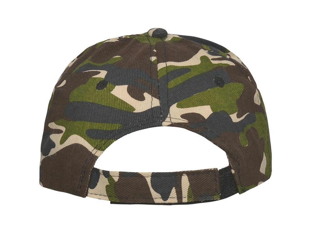 Бейсболка Panel унисекс, лесной камуфляж-2