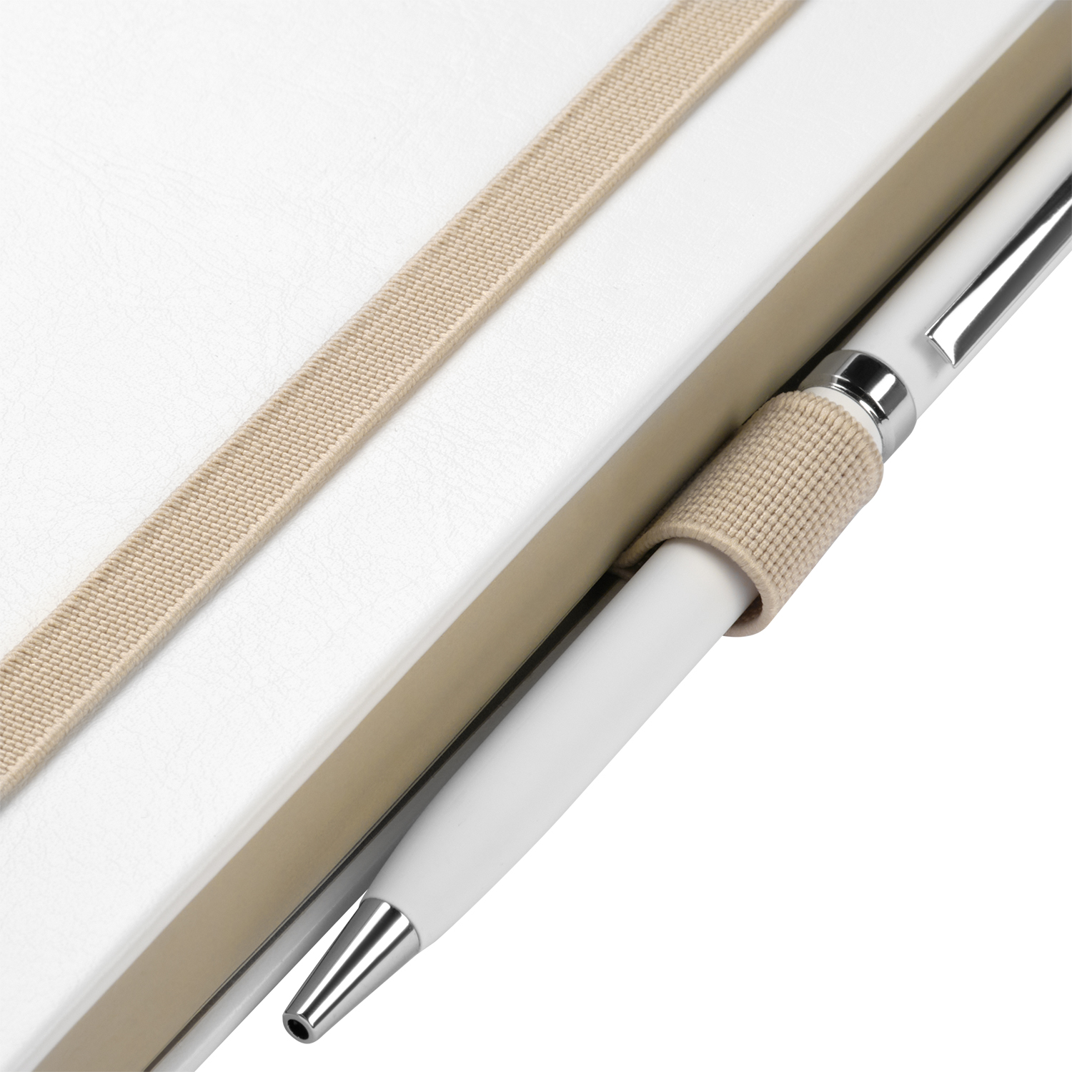 Ежедневник Arctic недатированный, белый/серый-7