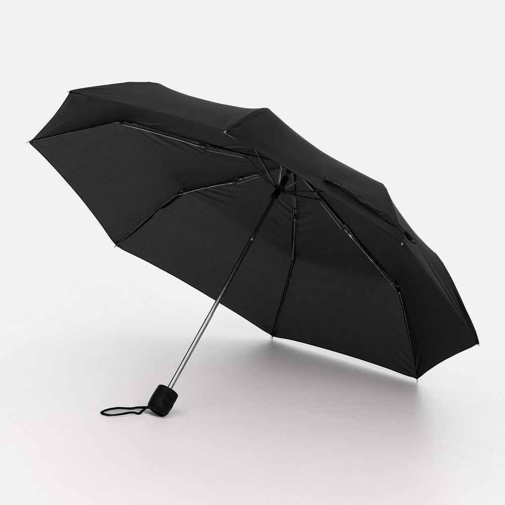 Зонт складной Basic, черный-0