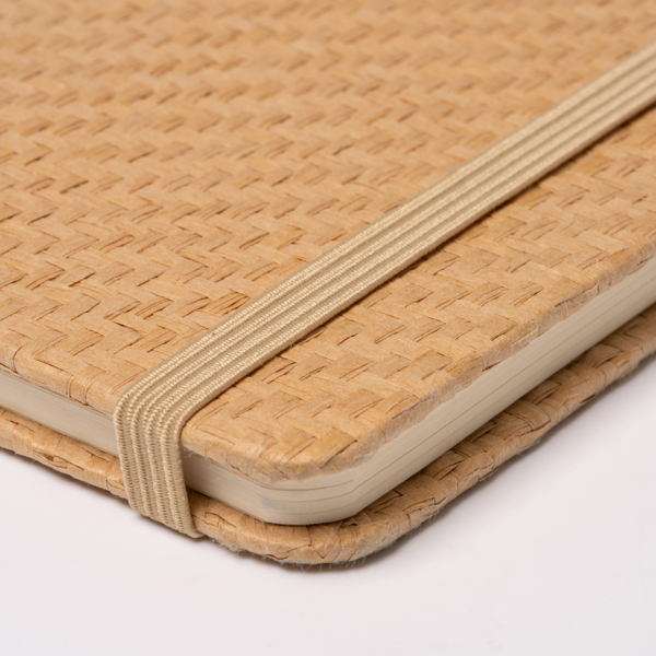 Блокнот А5 BOLGER в твёрдом переплёте, Бежевый-3