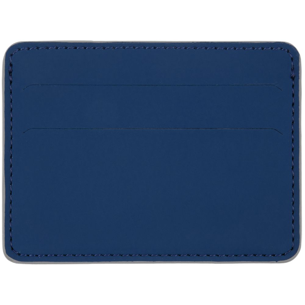 Чехол для карточек Shall Simple, синий-1