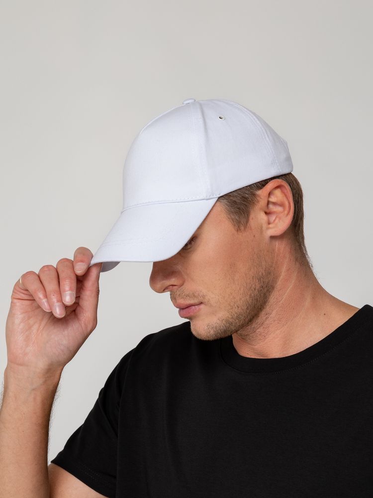 Бейсболка Convention, белая-2