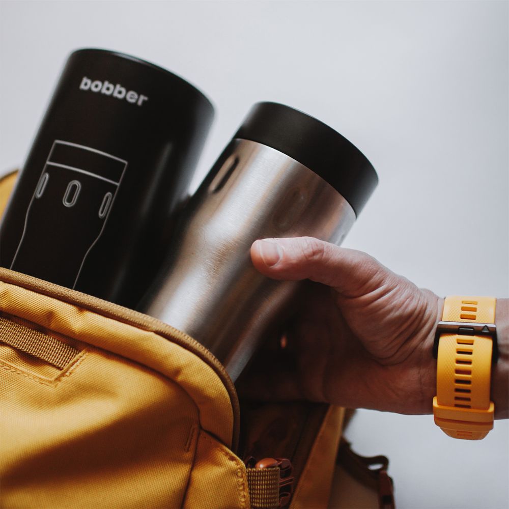 Термостакан Tumbler 350, вакуумный, стальной матовый-2