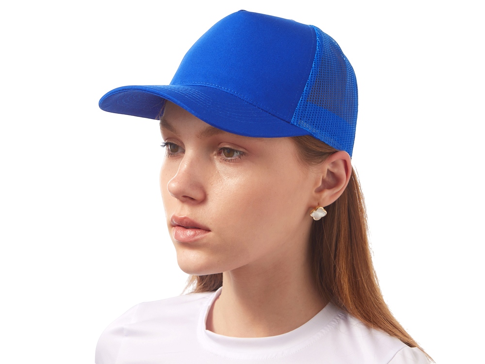 Бейсболка Kansas, классический синий-2