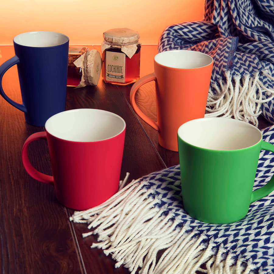 Кружка "Tioman" с прорезиненным покрытием, синий-2