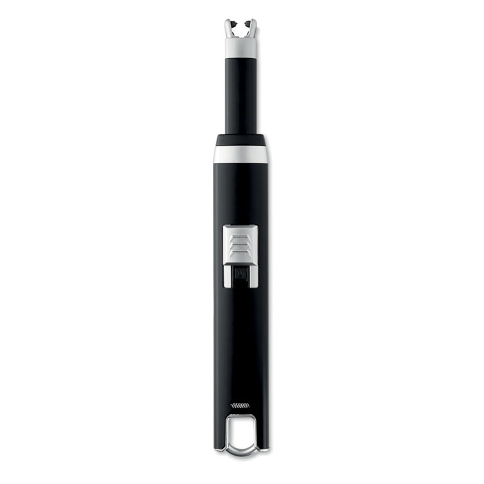Большая USB зажигалка, черный-6