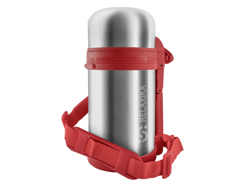 Термос универсальный (для еды и напитков) Relaxika 201, 1000 мл, стальной-2