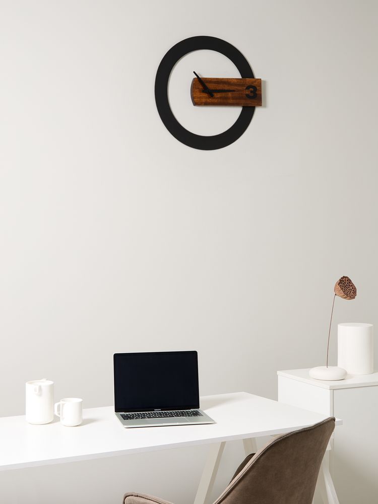 Часы TimeLord, черные с коричневым-3