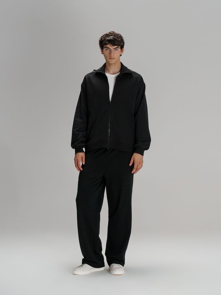 Толстовка унисекс Neofit, черная-5