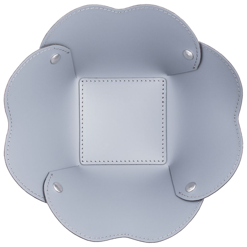 Корзина Corona, большая, серо-голубая-2