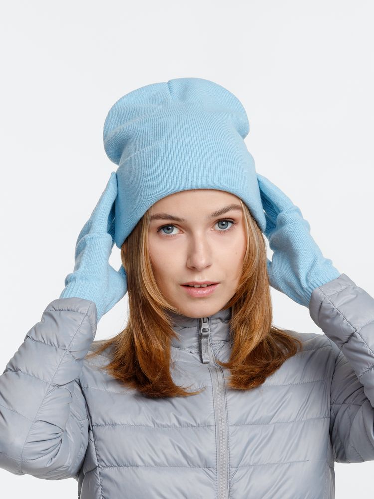 Шапка Urban Flow, голубая-3