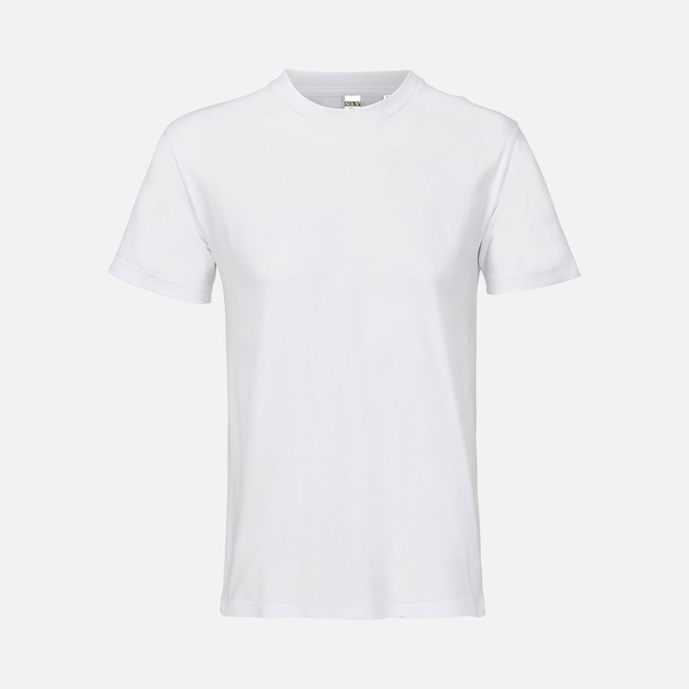 Футболка унисекс Cliff, белая-0