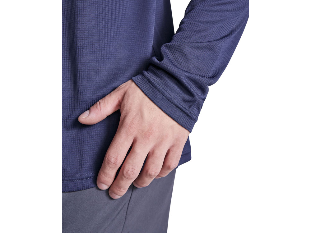 Лонгслив Estoril унисекс, синий нэйви-6