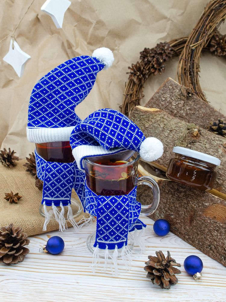 Шарфик на игрушку Dress Cup, синий-2