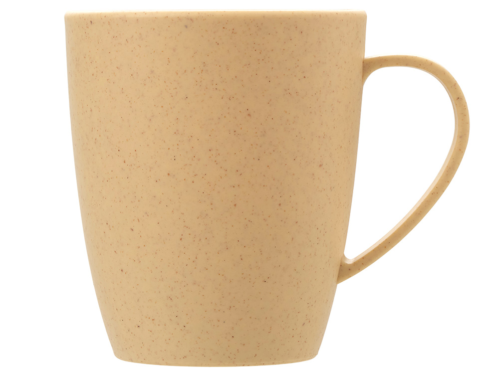 Кружка из пшеничного волокна Morning, 400 мл, бежевый-1