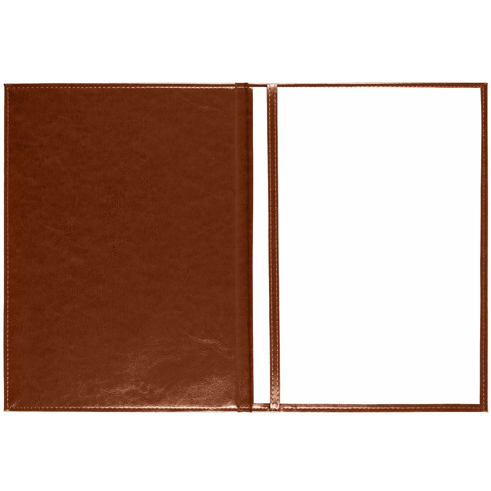 Папка адресная Nebraska, коричневая-4