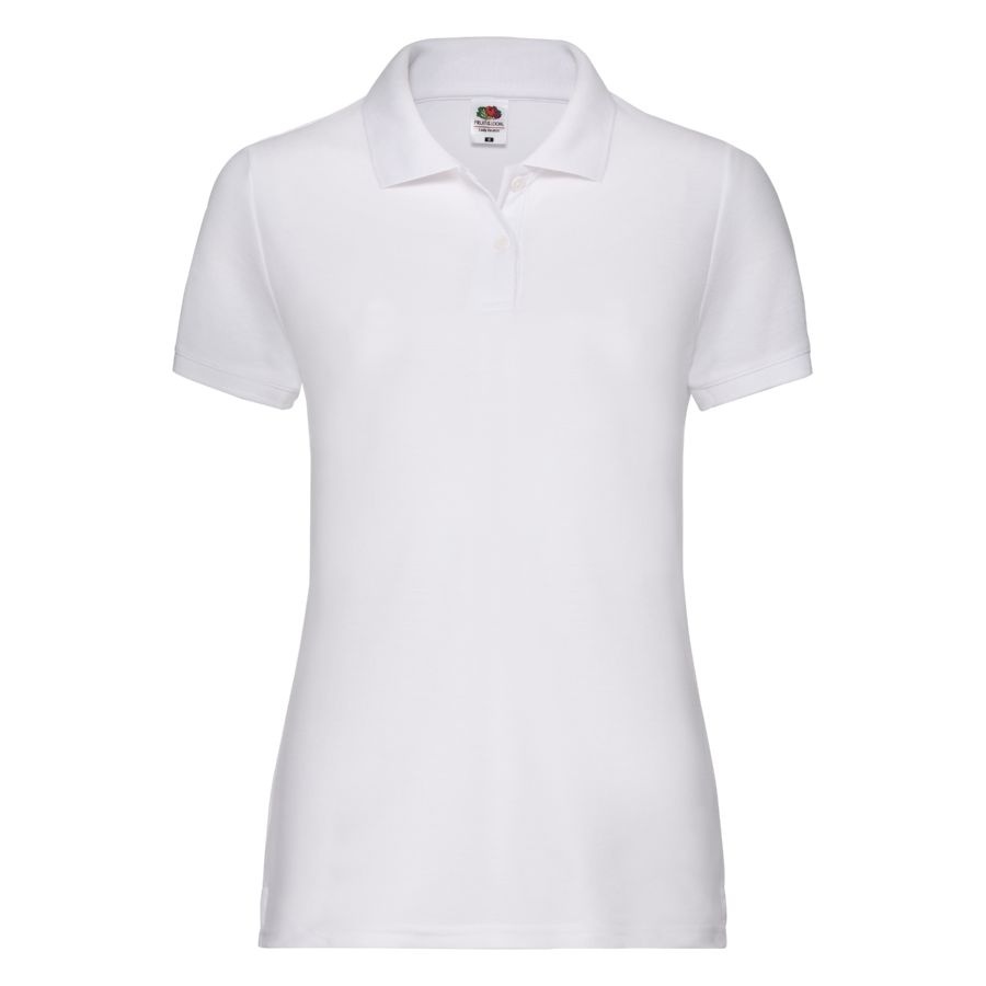 Поло женское 65/35 POLO LADY-FIT 170, белый-0