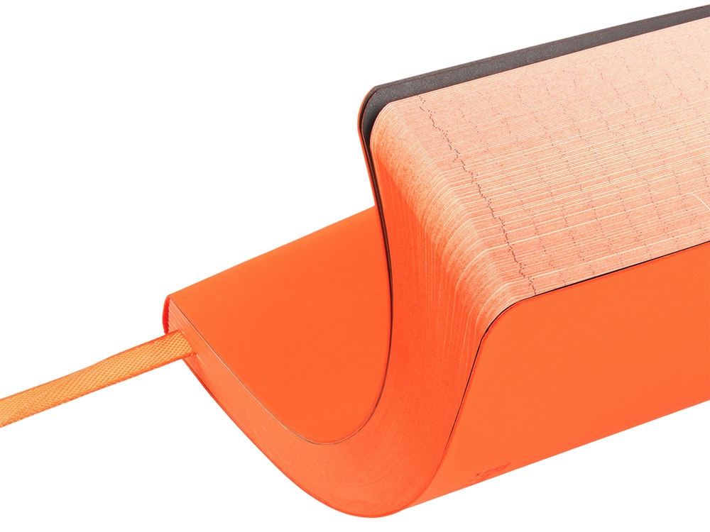 Ежедневник недатированный А5 Megapolis Color Flex New, оранжевый-6