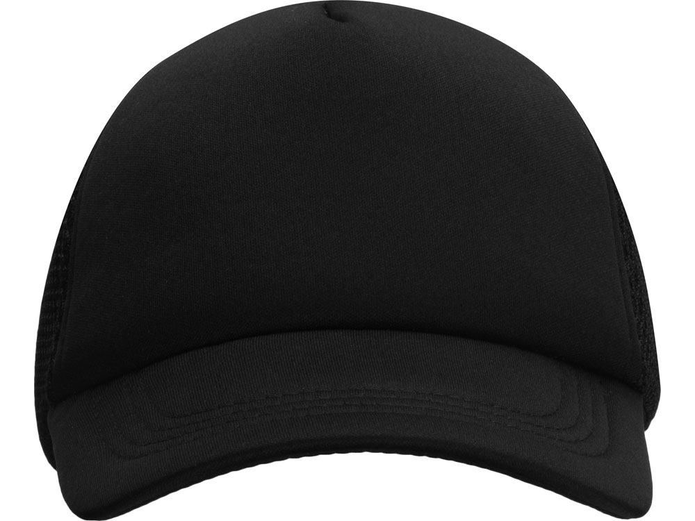 Бейсболка с сеткой Newport, черный-4