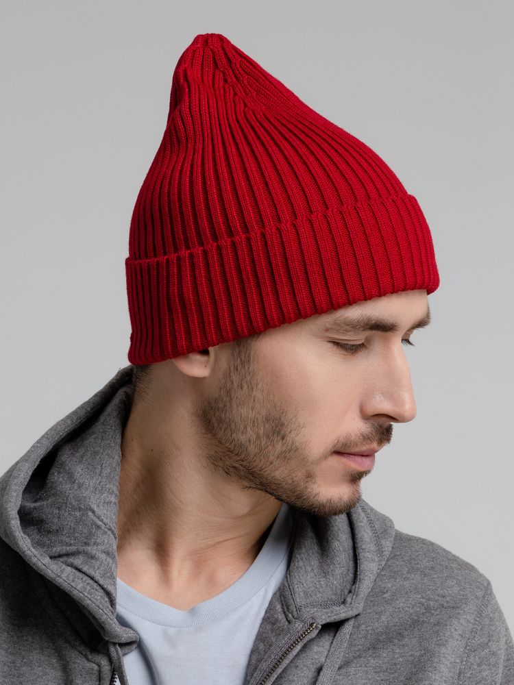 Шапка Stout, красная-2