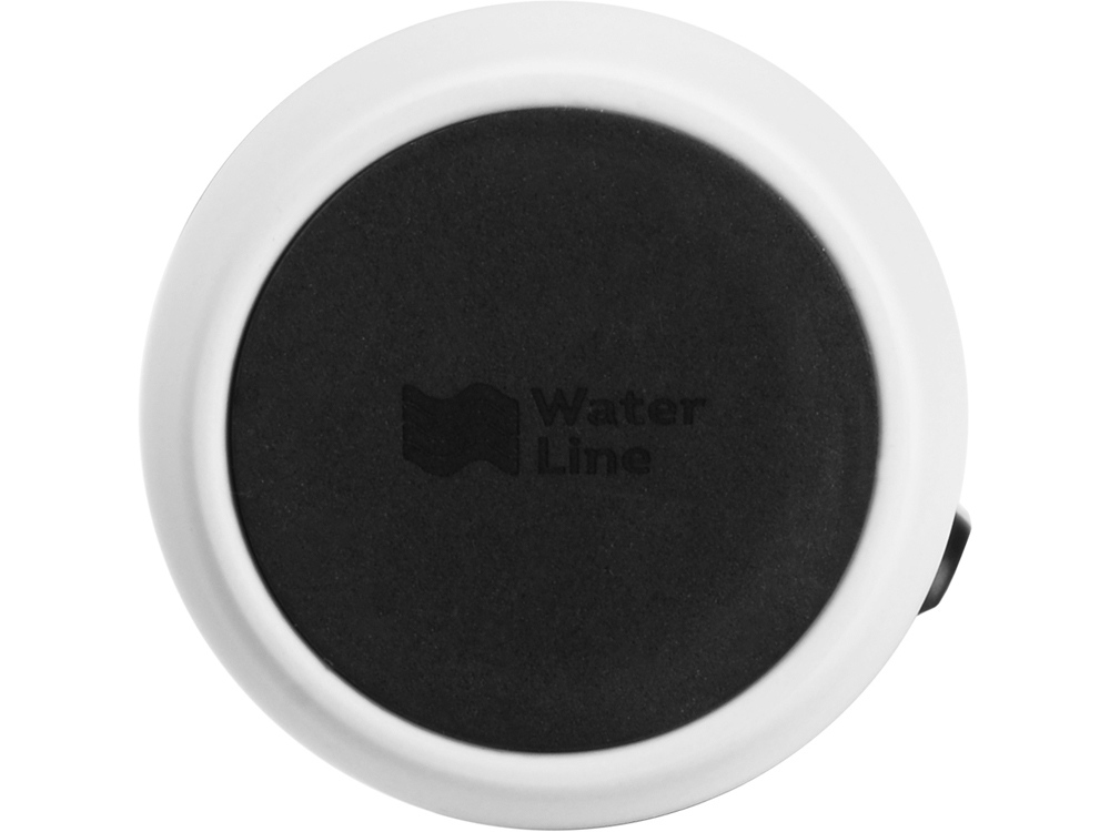 Вакуумная термокружка с кнопкой Streamline, Waterline, soft-touch, белый-5