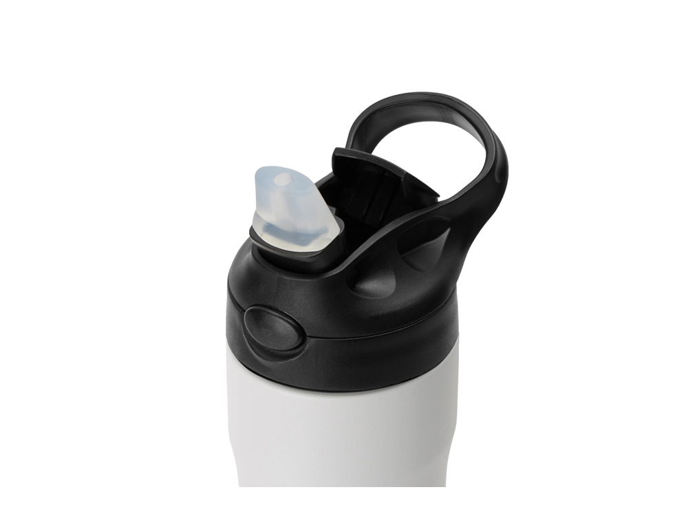 Бутылка для воды Hike Waterline, нерж сталь, 850 мл, белый-3