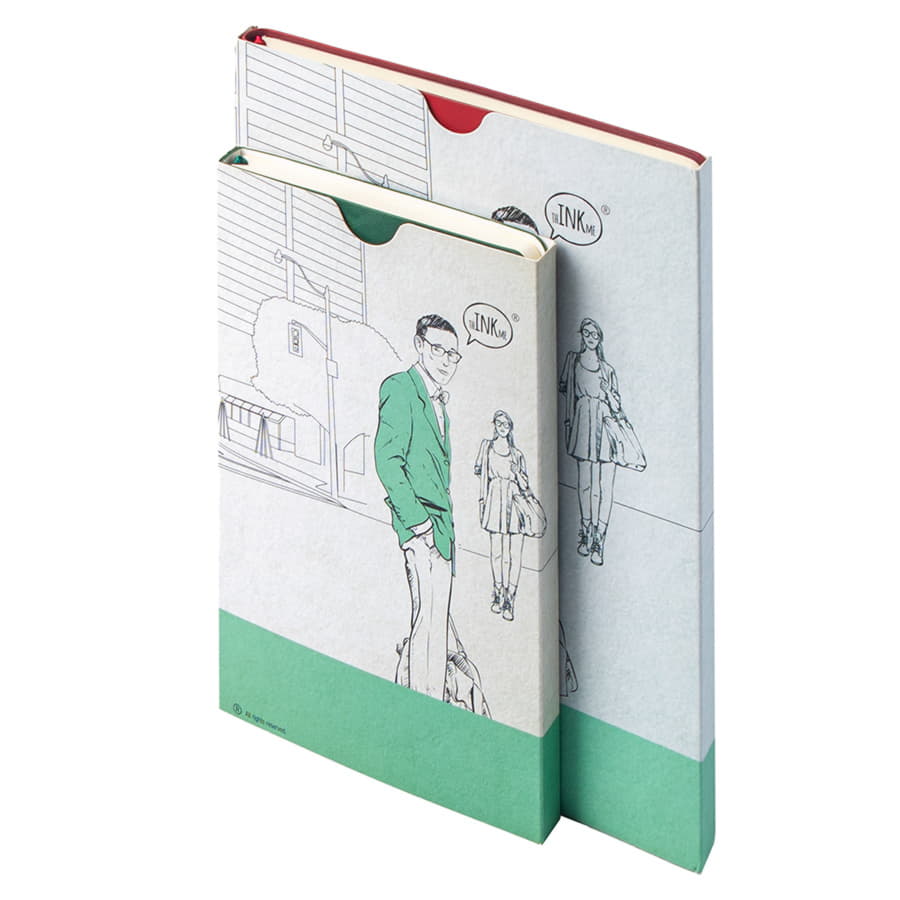 Бизнес-блокнот BIGGY, формат B5,  в клетку, голубой-5