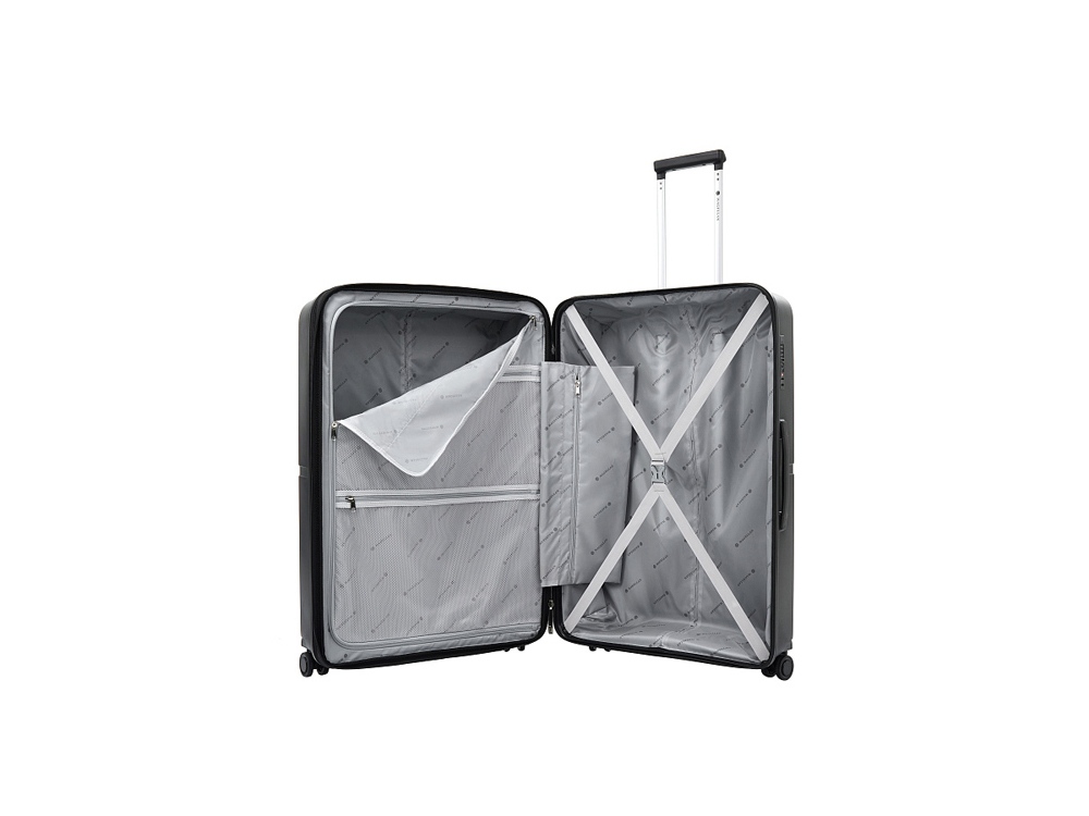 Чемодан 4-х колесный Magellan, SANTIAGO, 114л, черный-3