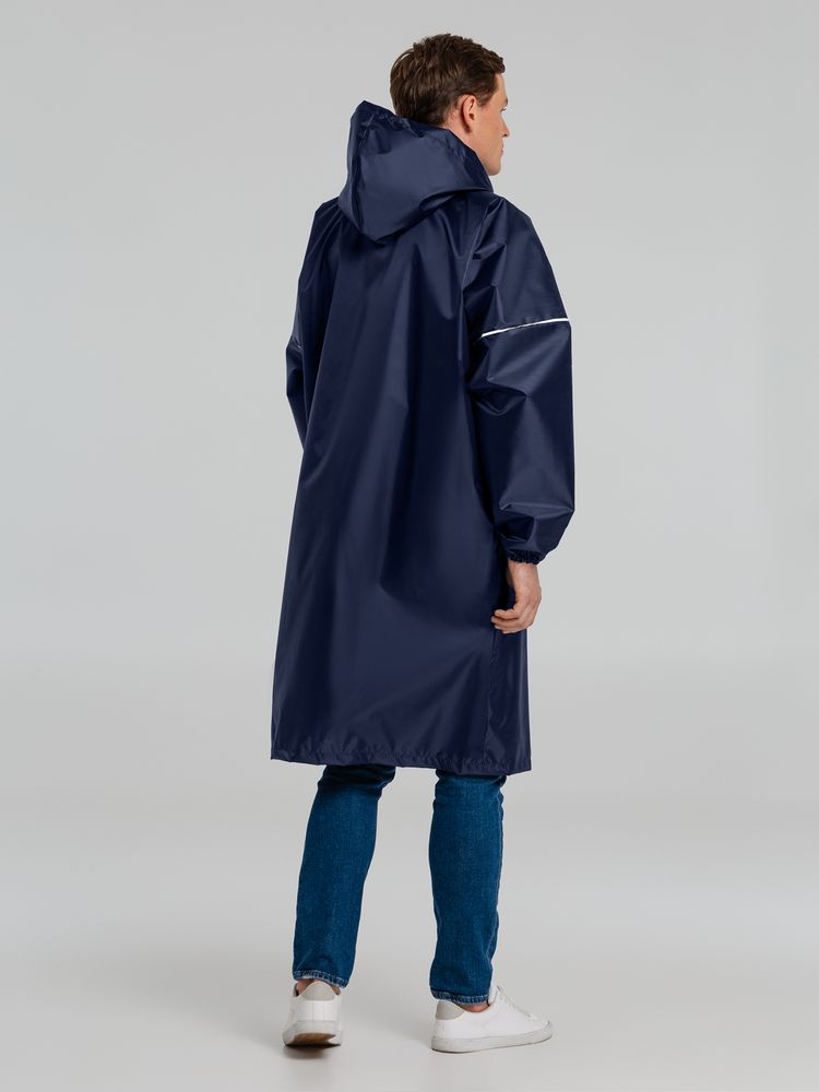 Дождевик со светоотражающими элементами Rainman Blink, синий-4