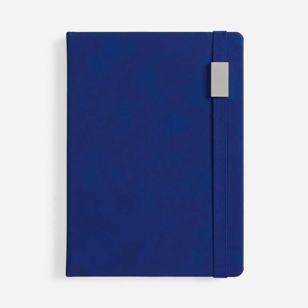 Ежедневник Urban Metal, недатированный, ярко-синий-1