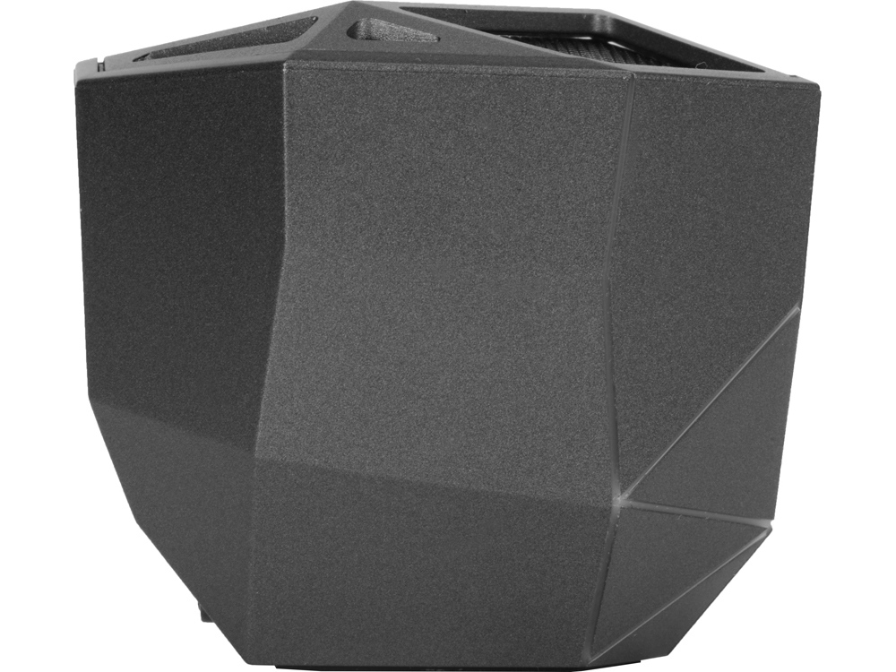 Портативная колонка Geo, мокрый асфальт + белая подсветка-3