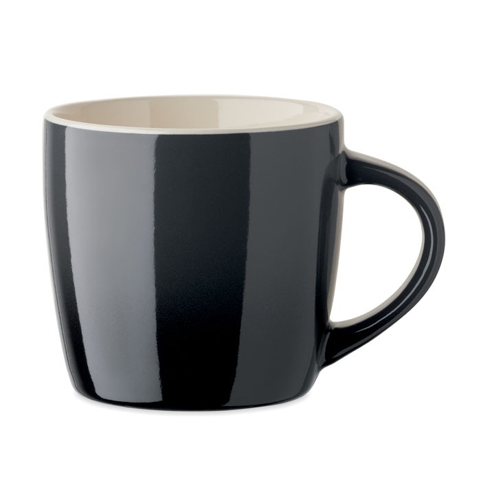 Ceramic mug 300ml, каменный серый-0