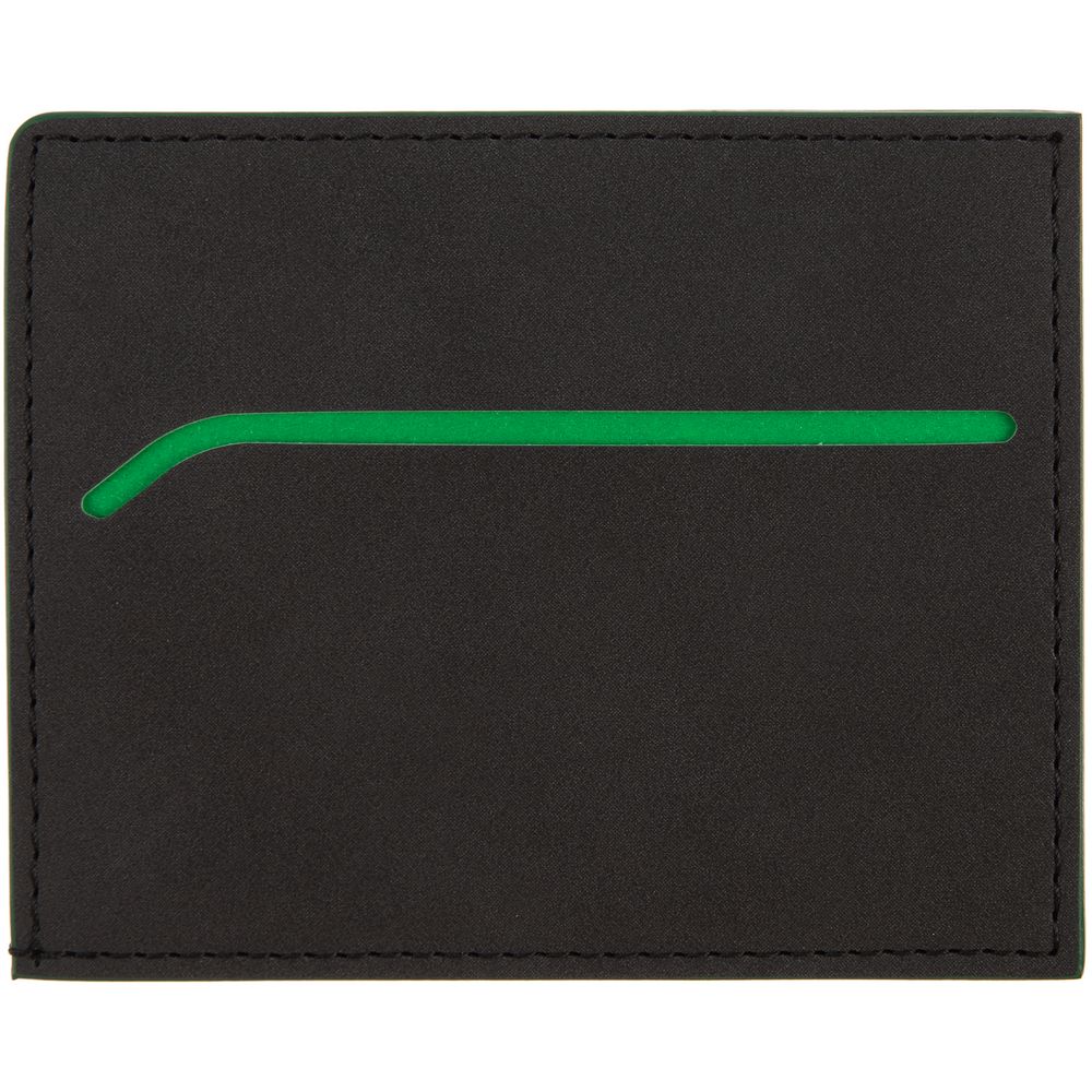 Картхолдер Multimo, черный с зеленым-0
